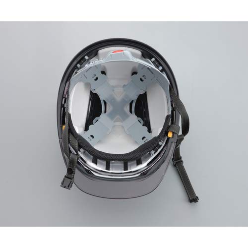 TOYO Venti Plus Helmet with Shield, White/Clear/Clear with Styrofoam, No. 391F-C-C