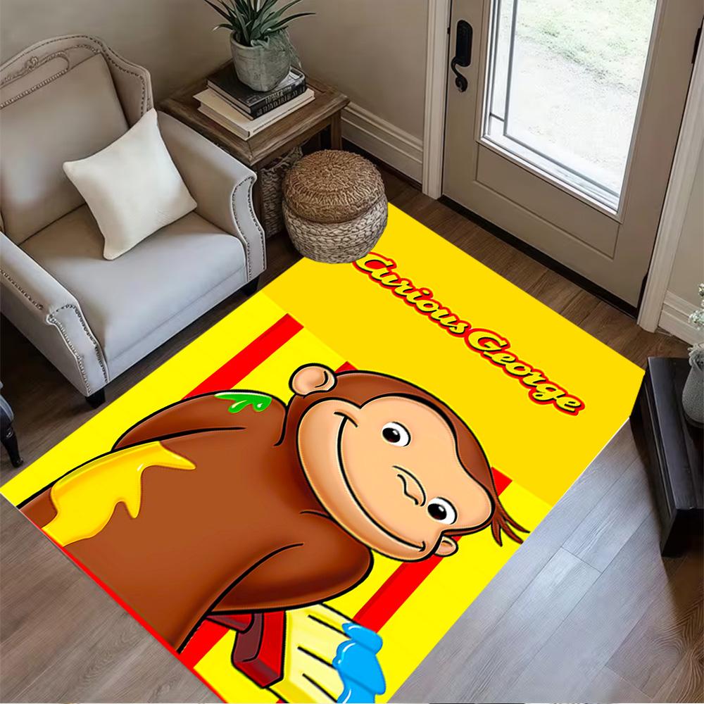 Bluiey Adventure Time Carpet Perfect for Dormitory Game Room Dining Room Foyer Antislip Carpet Office home decor Best for Christmas