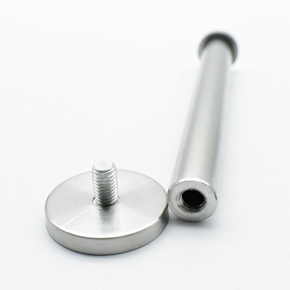 1Pcs Cylindrical Hat Towel Rack with Screws Wall Punching Hook Durable Single Clothes Hook