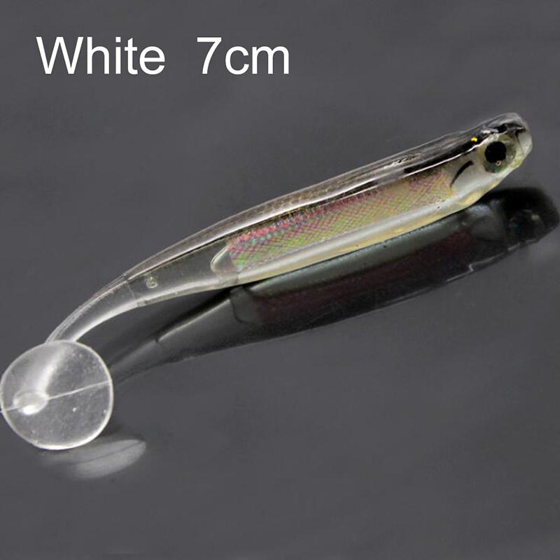 Angeln Weicher Köder T Schwanz Künstliche Pailletten Schaukel Silikon Spinner Karpfen Bass Köder