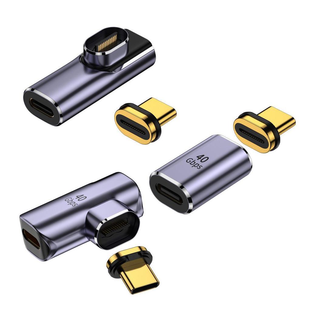 Type-C Magnetic Adapter 40Gbps - Compatible with Thunderbolt 3 & USB4.0