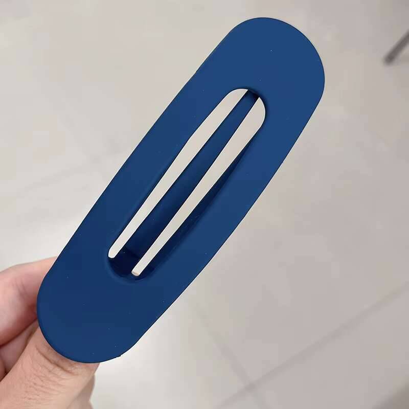 

Korean Frosted Flat Hair Clips For Women Large MaHtte Hairpins Hairgrips Big Clip Bangs Barrettes Girls Hair Accessories