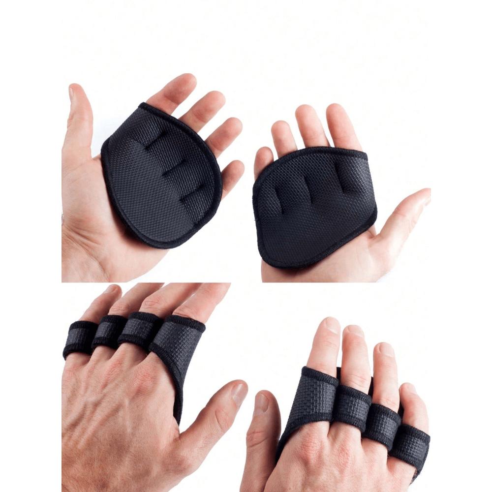 1 Pair Unisex Anti Skid Weight Cross Training Gloves Man And Women Lifting Palm Dumbbell Grips Pads Unisex Gym Workout Fitness Sports