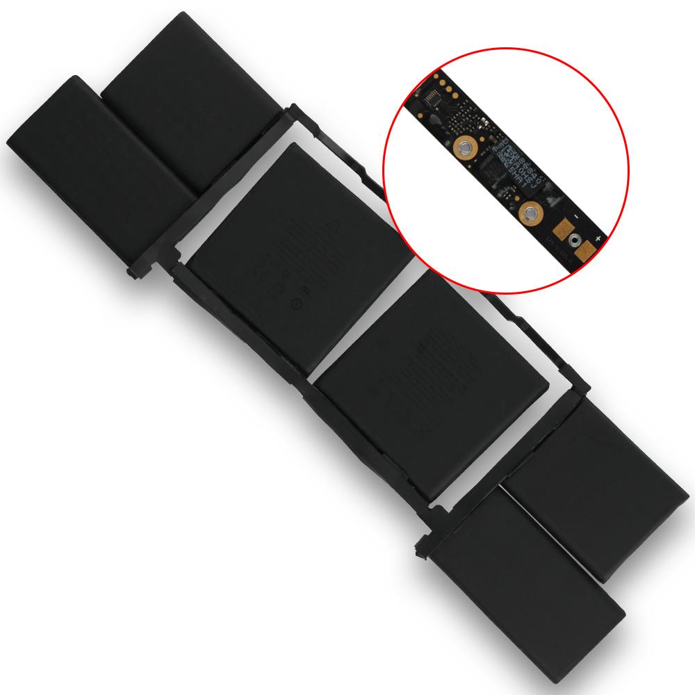 Rechargeable Lithium Battery For MacBook pro 15" A1990 2018 2019 A1953 Laptop Battery 7336mAh with Tools