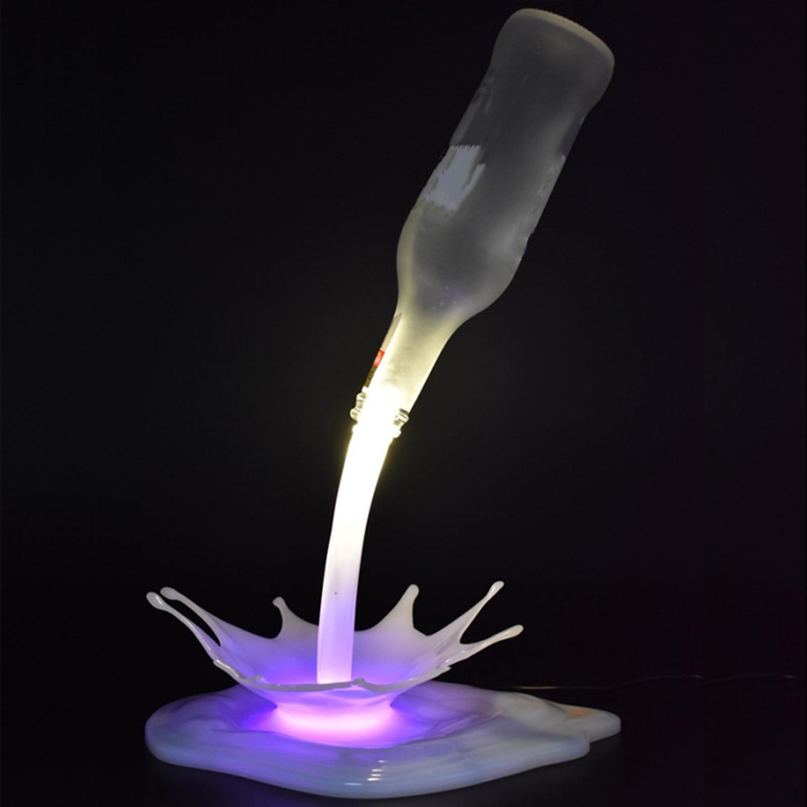 

3D Наливная Лампа Светодиодный Настольный Ночник USB Стол Подарок, Декор Комнаты Colorful Lights