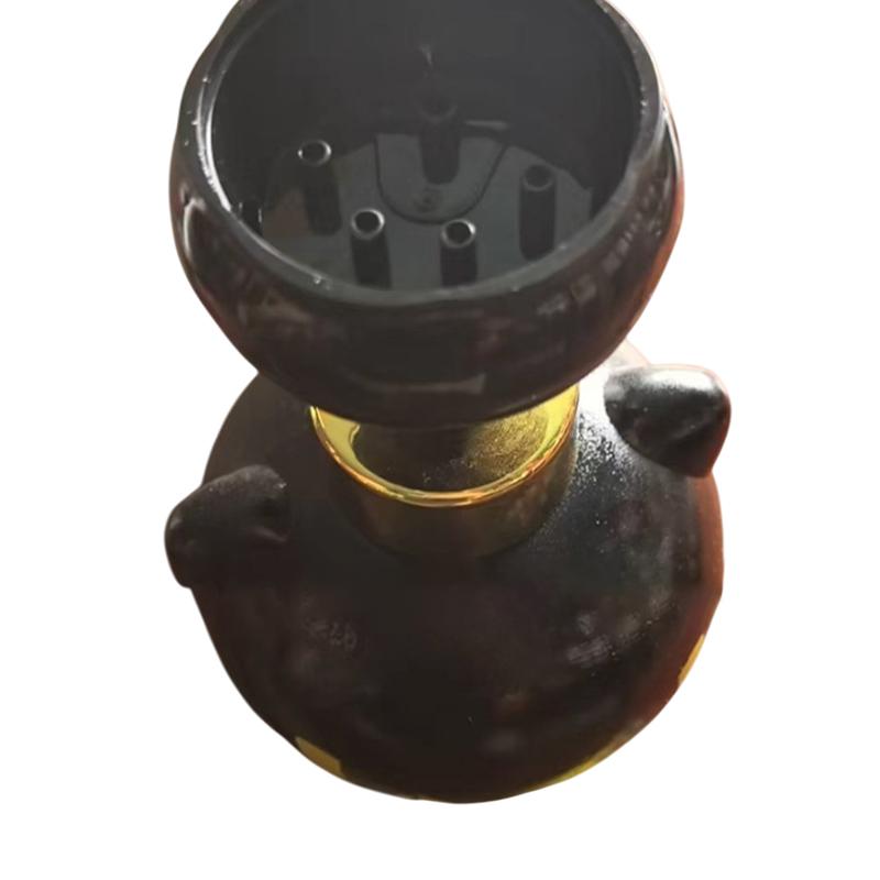 Niedlicher Katzenpfoten Schaumseifenspender Schwarze Katze Pumpflasche mit Pfotenabdruck-Design für Badezimmer, Küche, haustierfreundliche Haushalte