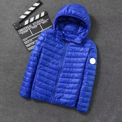 Auf Lager Herren Slim Fit Leichte Kapuzen-Daunenjacke für Herbst Winter - Lässig, Bequem, Warme Oberbekleidung