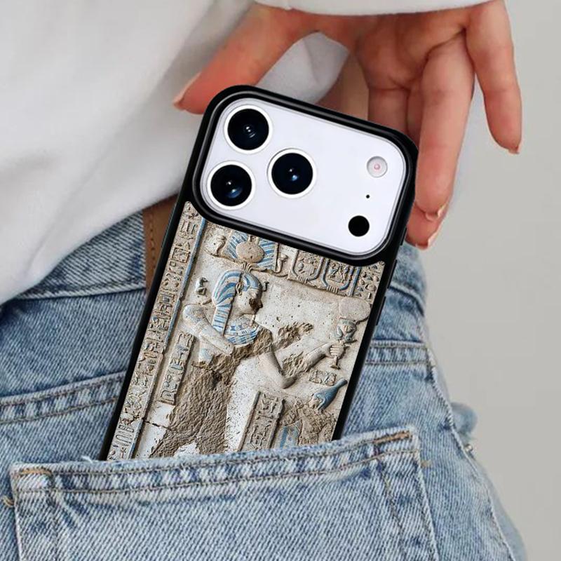 

Sacred Eye of Horus Egypt Fresco Phone Case for iPhone 17ProMax 12 13 14 15 16e 17 Pro Max Plus Air Cover iPhone 16e