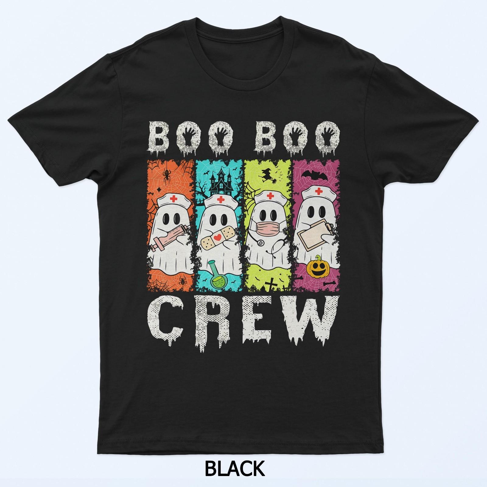 Команда Boo Boo Медсестра Хэллоуин Призраки Футболка L