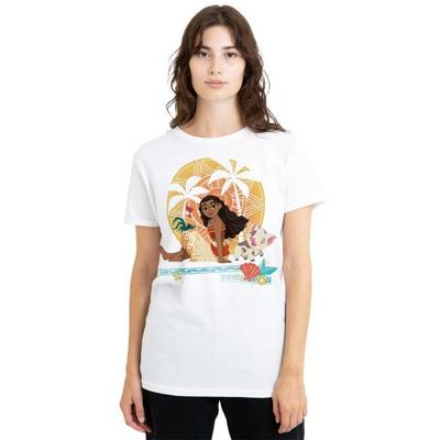 Womens/Ladies Sitting Sunset T-Shirt