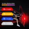 Auto Tür Reflektierender Aufkleber Heck Warnaufkleber Auto Zubehör Für Citroen C5X e-C4 X e-C3 C4 C3 C5 Berlingo C-Elysee C1 C6
