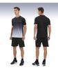 Herren Schnelltrocknendes Atmungsaktives Sportbekleidungsset - Kurzarm-T-Shirt & Lässige Trainingsshorts zum Laufen