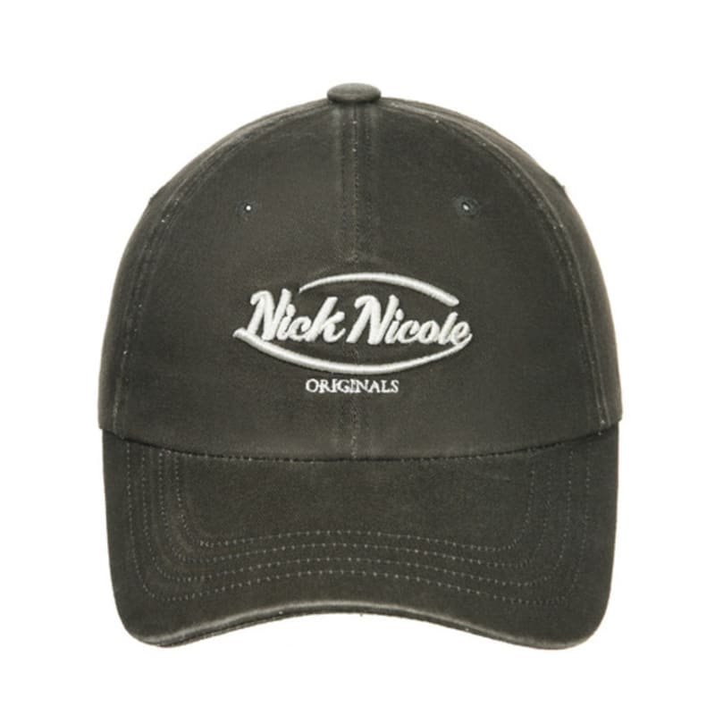 

NICK&NICOLE NICOLE ORIGINALS LOGO BALL cap_VINTAGE KHAKI FREE
