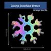 Original Snowflake 18-in-1 Hexagonal & Octagonal Multifunctional Stainless Steel Tool Card