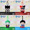 Batman Superman Harley Quinn Joker Plush Keychain For Collectors And Fans