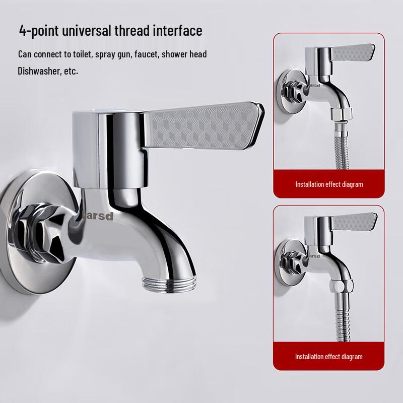 Larsd Quick-Open Single Cold Faucet