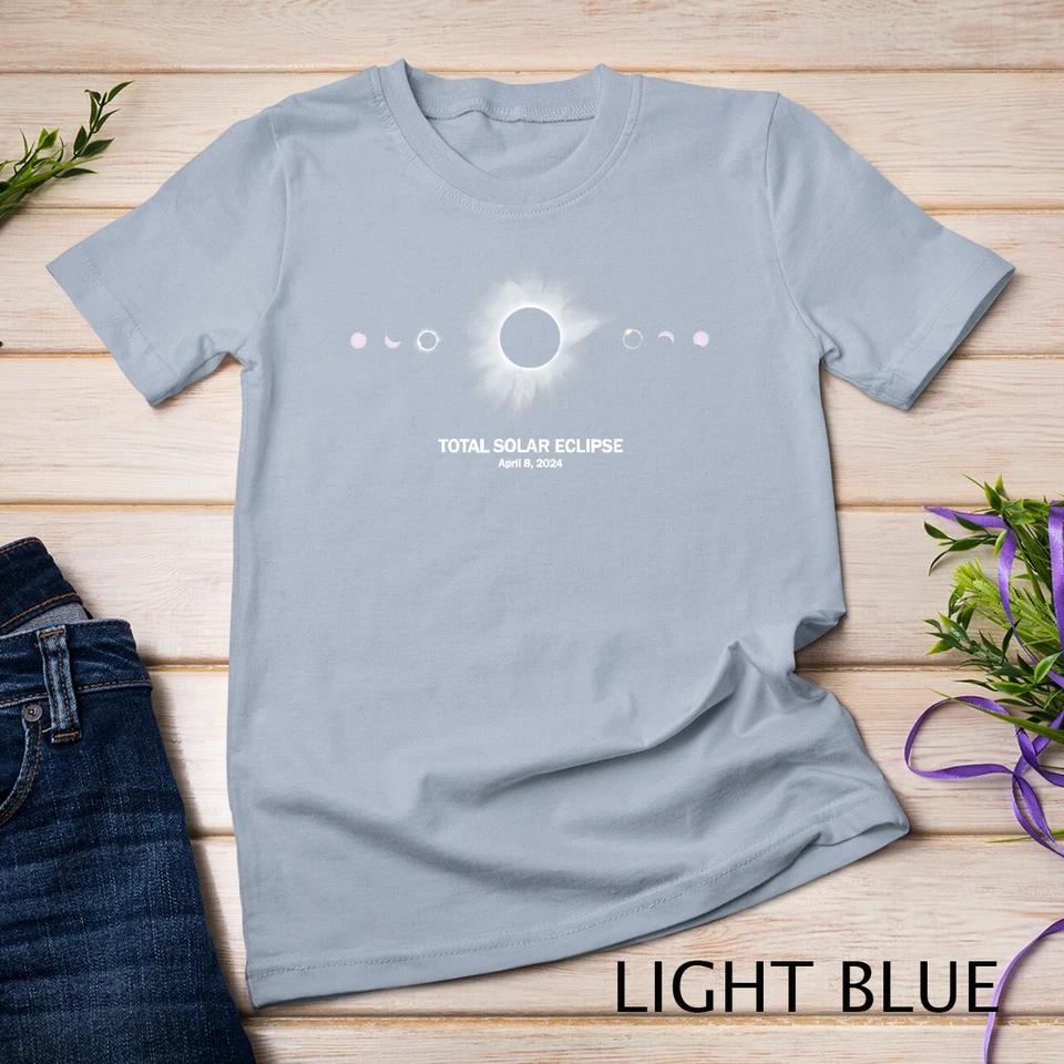 Solar Eclipse Shirt 2024 Total Eclipse T-Shirt Unisex T-shirt 6 L