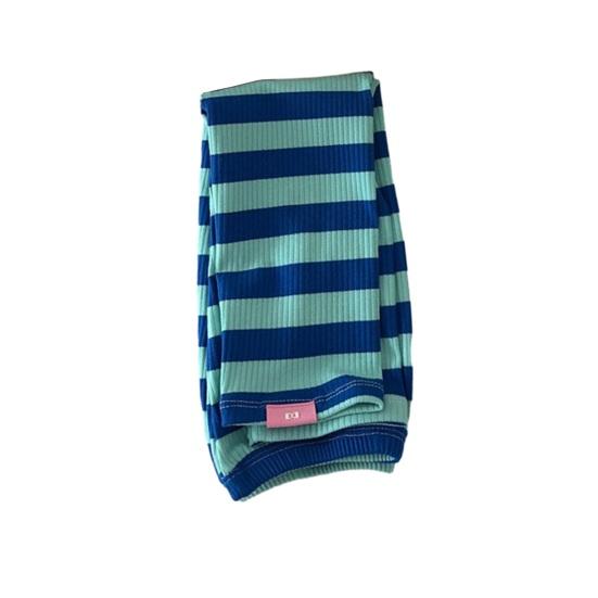 

Нарукавники с защитой от ультрафиолета для женщин, полосатые нарукавники для тренировок, солнцезащитные нарукавники с отверстием для большого пальца, охлаждающий чехол для рук для езды на велосипеде, вождения, пешего туризма, рыбалки синий