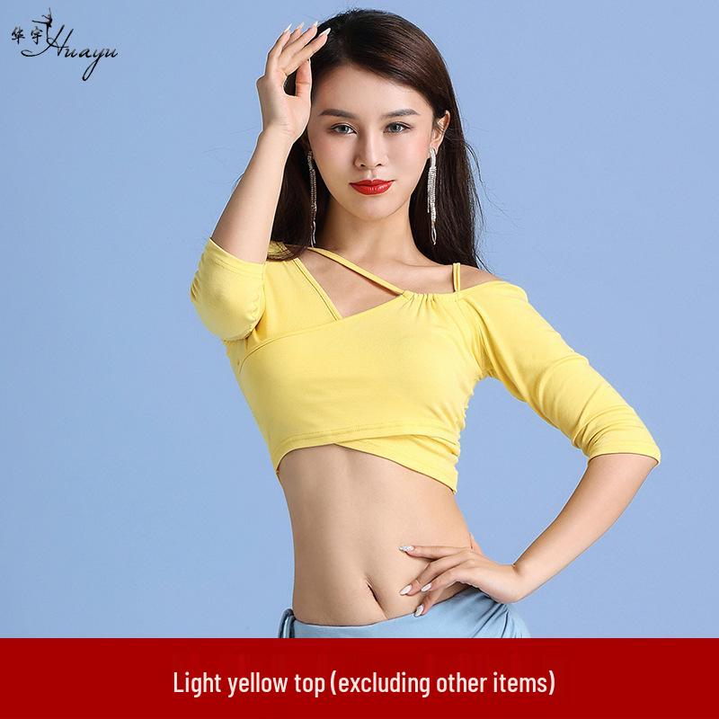 Belly Dance Modal Top: Sexy Oriental Costume for Women, Ideal for Adult Beginners and Training Teams