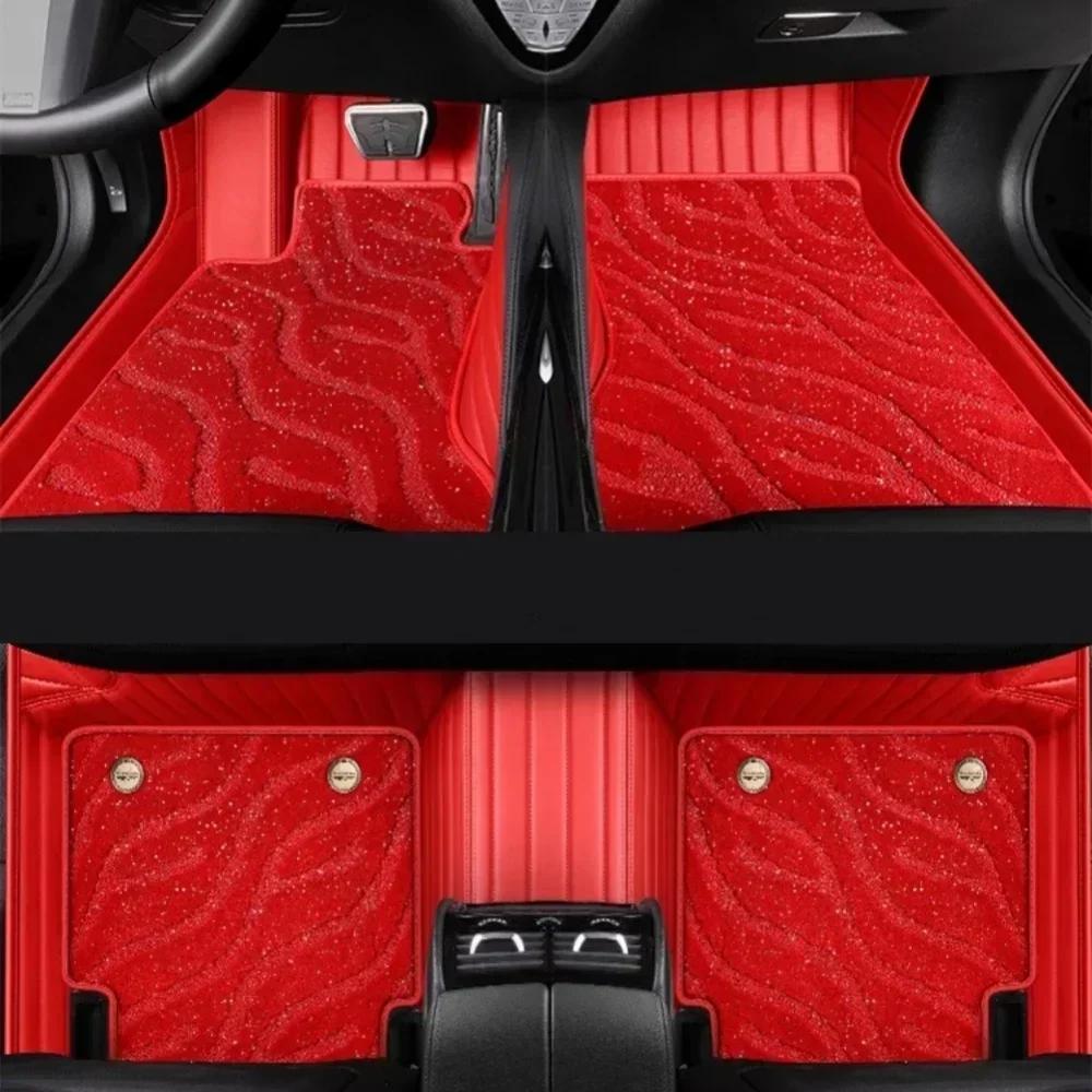 5D Custom Car Floor Mats For Lexus IS IS200 IS200C IS250 IS300 IS300h IS350 IS500 Auto Carpets Double Layer Foot Coche Blanket