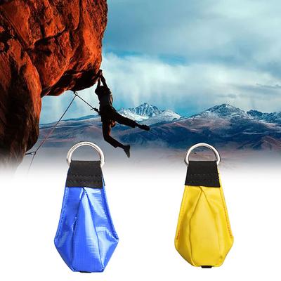 Outdoor Tree Rock Climbing Throw Weight Pouch Waterproof Caving Rescue Safety Rope Throwing Bag With 210G Stainless Steel