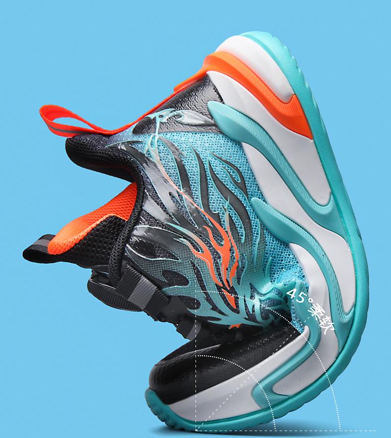 2024 Buty do koszykówki Chłopcy Rok Smoka - Oddychająca siateczka dla dzieci