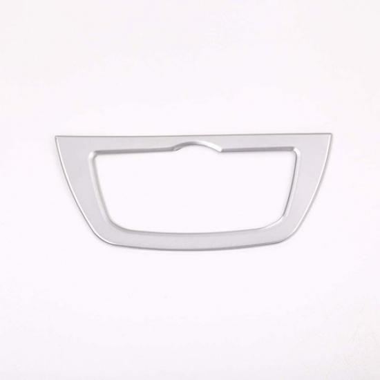 Silver Headlight Switch Cover Trim Fit for BMW 5 Series G30 G31 2017-