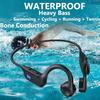 Wireless Earphone Bone Conduction Sport Swimming Bluetooth Compatible Headphone Hand-free With Mic For Running X7 Earbuds