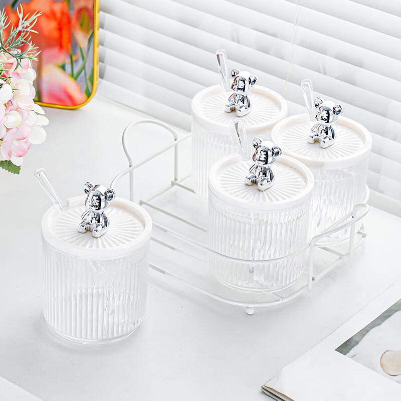 Kitchen Moisture-proof Plastic Seasoning Jar Set