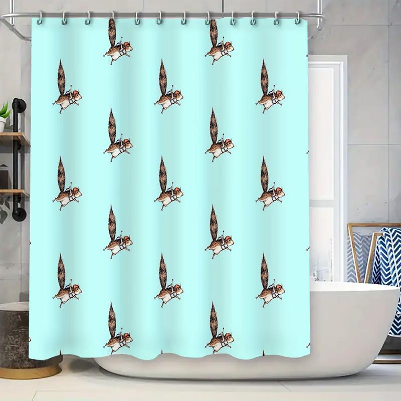 

Bathroom Curtain Vintage Floral Shower Curtain Set Waterproof Farmhouse Decor Rustic Pattern Fabric Backdrop For Shower W60H190(CM)-1 Pcs
