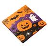 Halloween Themed Colorful Square Party Napkins