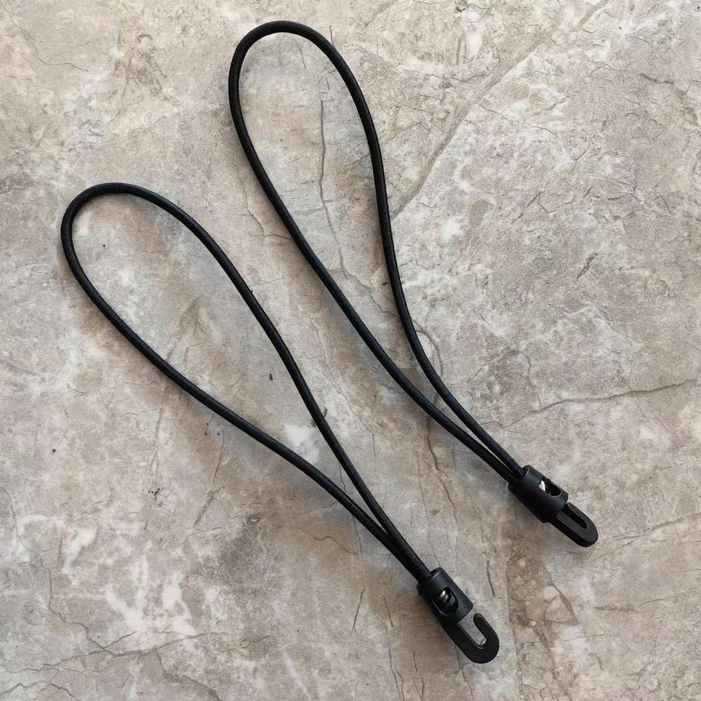 Outdoor 4mm Elastic Hooked Tie-Down Strap