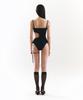 VINAJ Irene Monokini Bk (Cross Ribbon)