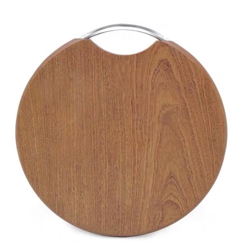 Xingchangwang Solid Wenge Wood Round Cutting Board