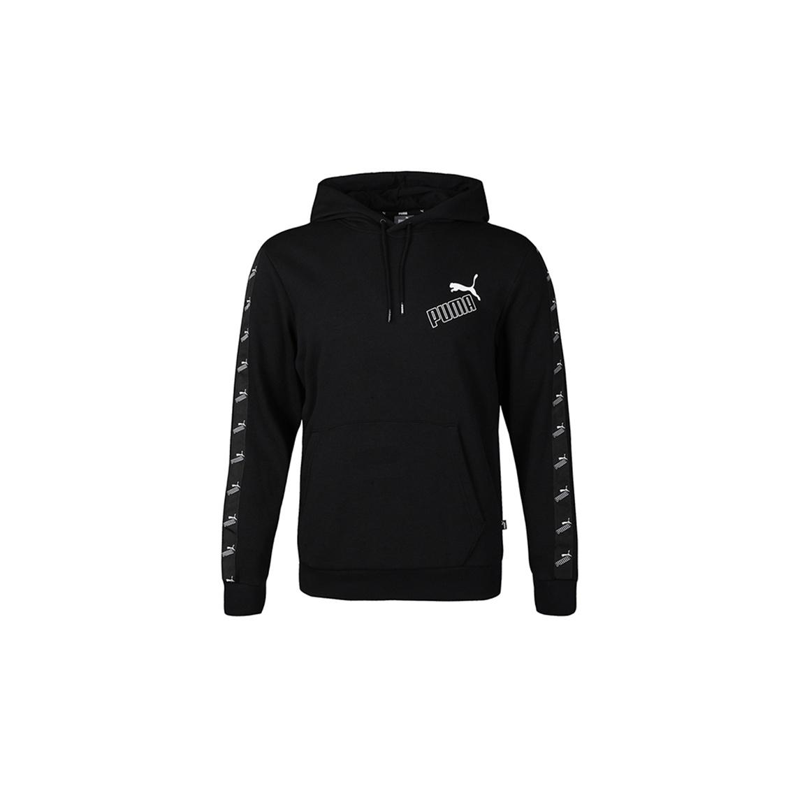 PUMA Amplified Printed Hooded Fleece Black Men s 583518-01 S