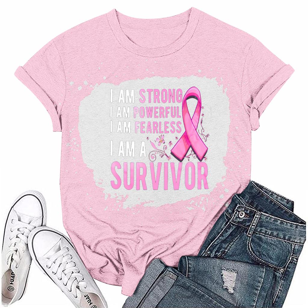 Dame Brystsløyfe Trykt Casual Kort Erm