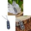 Moonstone Pendant Necklace For Women Men With Geometric Design And Alloy Material For Fashionistas