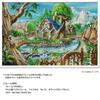 Yanoman In Jigsaw Puzzle Forest Cottage Includes and Piece Request Postcard (Yanoman) [Made Japan] 1000-Piece Canvas-Style (50x75cm) 10-1479, Glue,
