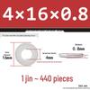 Extra Thick Galvanized Iron Flat Washer, Round, M3-M62