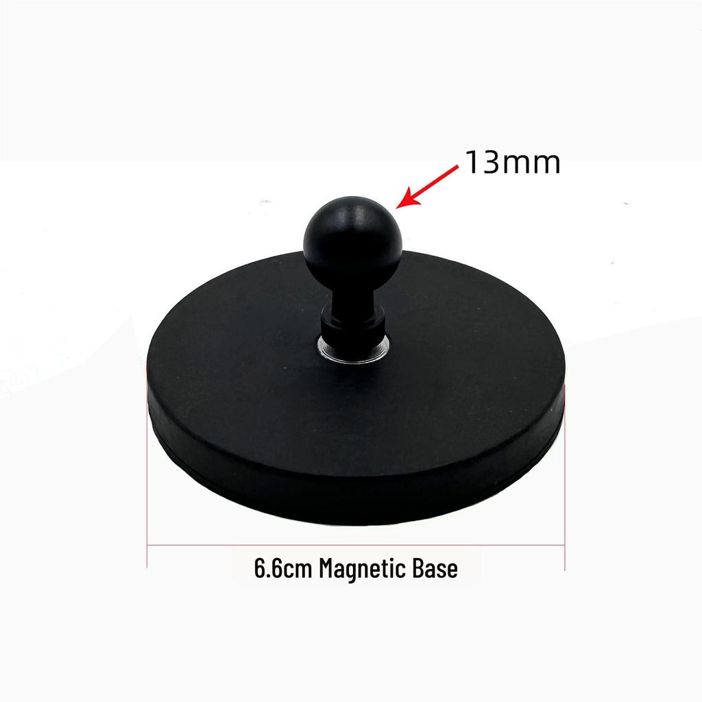17mm Magnetic Car Mount & Phone Clip Holder with Aluminum Alloy Connector