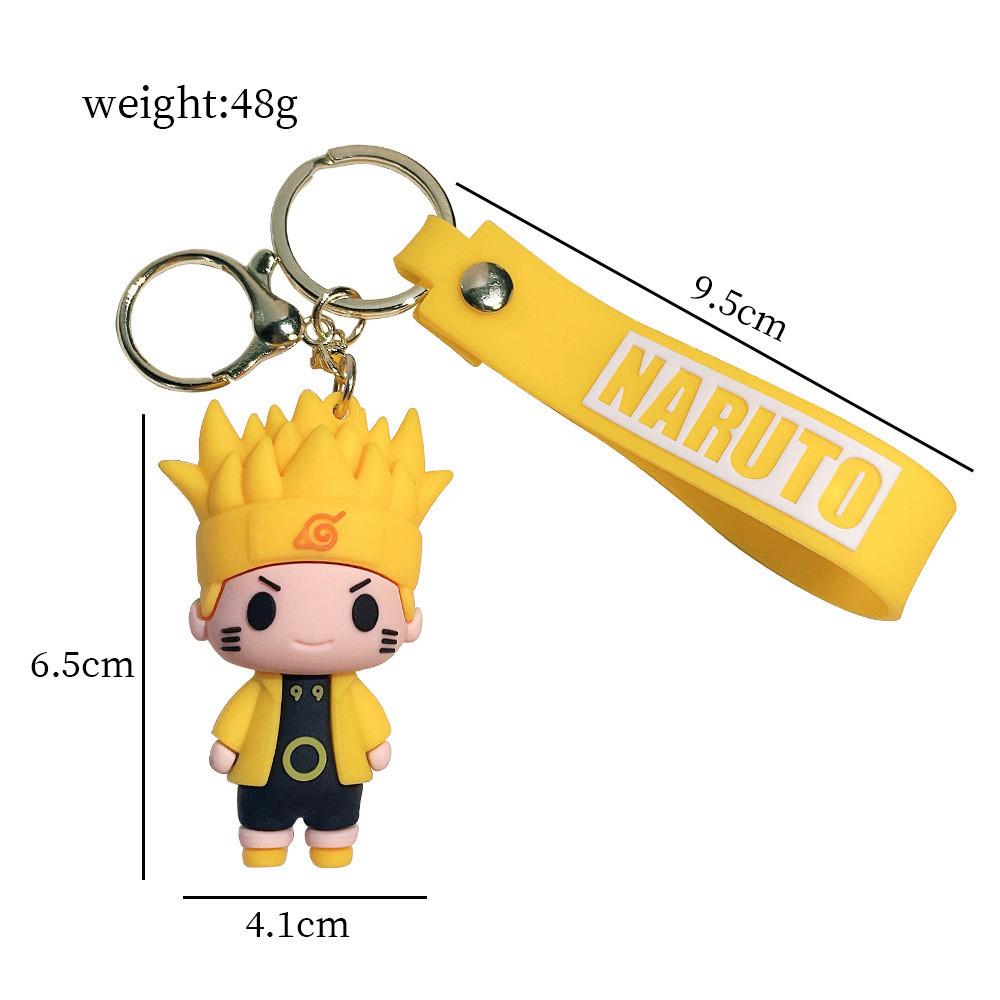 Naruto Cute Soft Rubber Keychain Collectible Key Accessory Perfect Gifts For