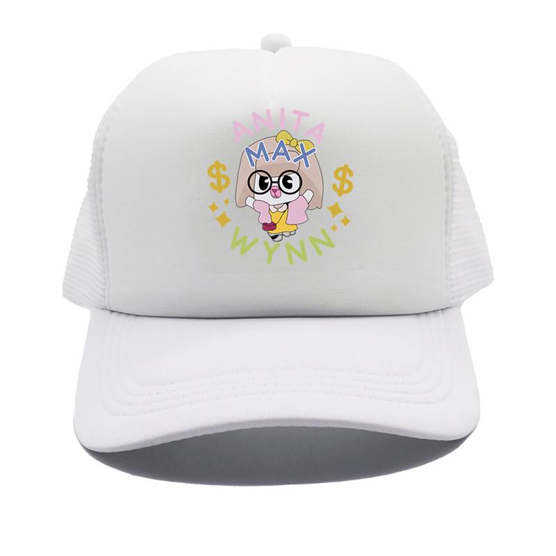 

Trendy Anita Max Wynn Baseball Cap Cute Mesh Snapback Hats Boy Girl Sun Beach Trucker Hat FeUnisex Summer Caps