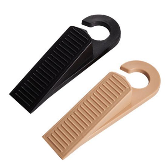 Yousheng 2Pcs Door Stoppers Wear Resistant Non-Slip Design Universal Easy to Install Home Safety Shock-Absorbent Door Wedge