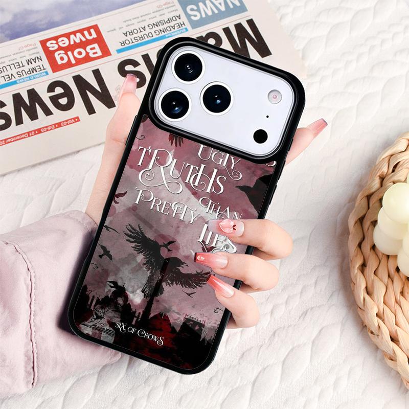 Six Of Crows Quotes Phone Case For IPhone 17 16e 15 14 13 12 11 Pro Max Air Mini Soft Protective Cover