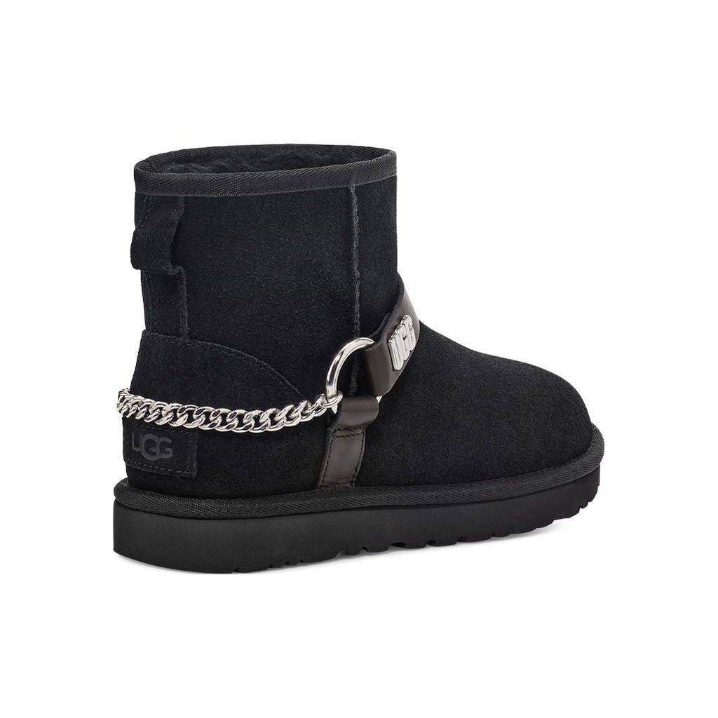UGG Kids' Classic Mini Waterproof Black Boots 1135090-BLK
