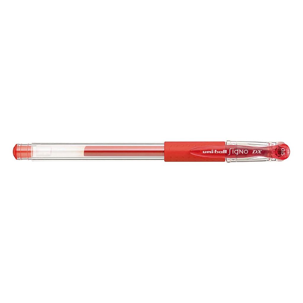 Mitsubishi Pencil Gel Ballpoint Set of Pen, Uni-ball Signo, 0.5mm, Red, 10, UM15105.15X10