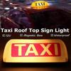 12v Taxi Top Sign Waterproof Magnetic Meter Cab Lamp Light Led Taxi Signal Lamp - Yellow