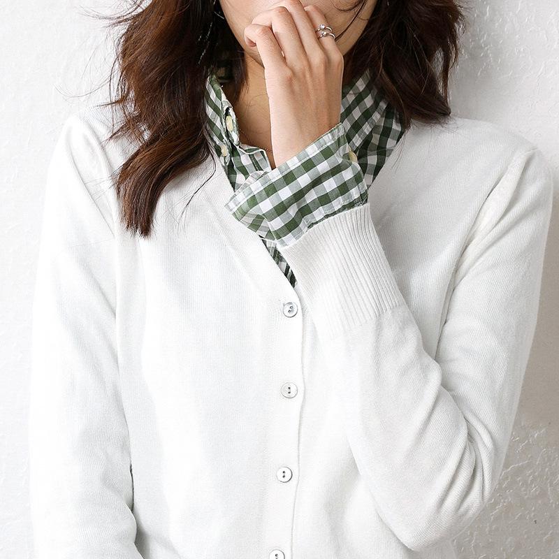 Women's Autumn/Winter 2024 Knit Cardigan Coat - Loose Fit Sweater Outerwear