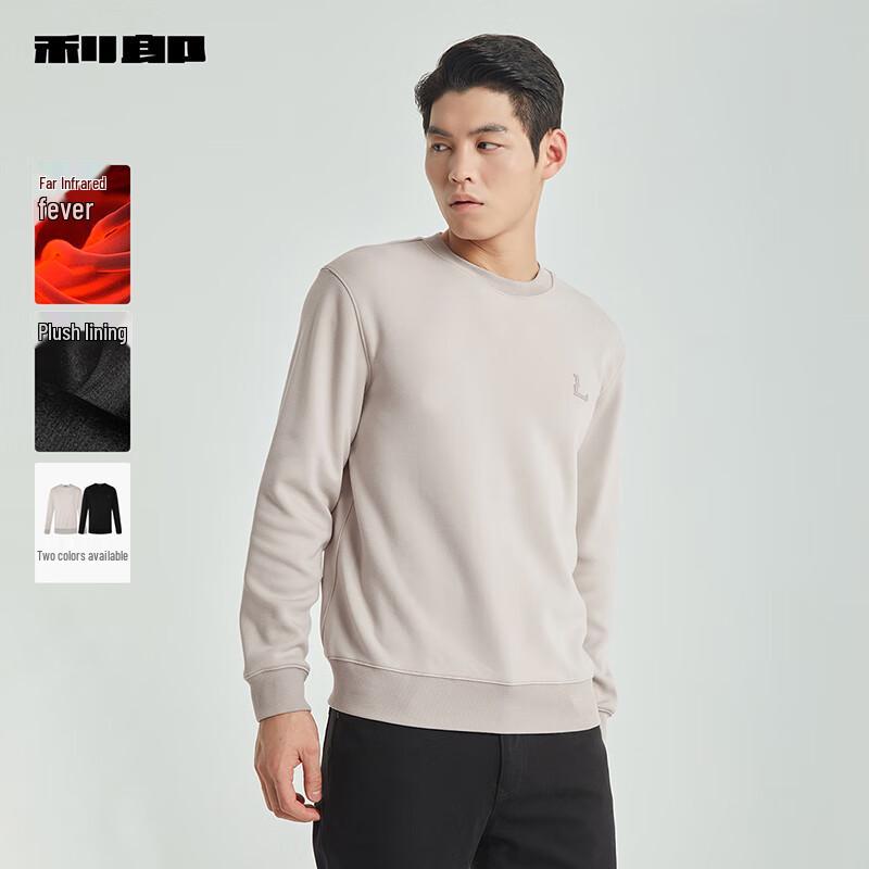 

Lilang Men s Fleece-Lined Crew Neck Sweatshirt 3XL (185/100A)