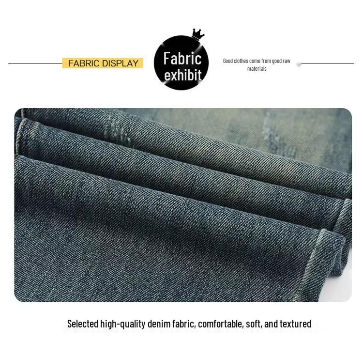 Boys' Casual Spring/Autumn Long Jeans - Children's Wear